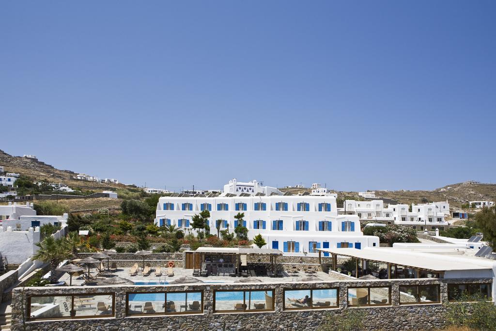 Yiannaki Hotel Ornos  Exterior foto