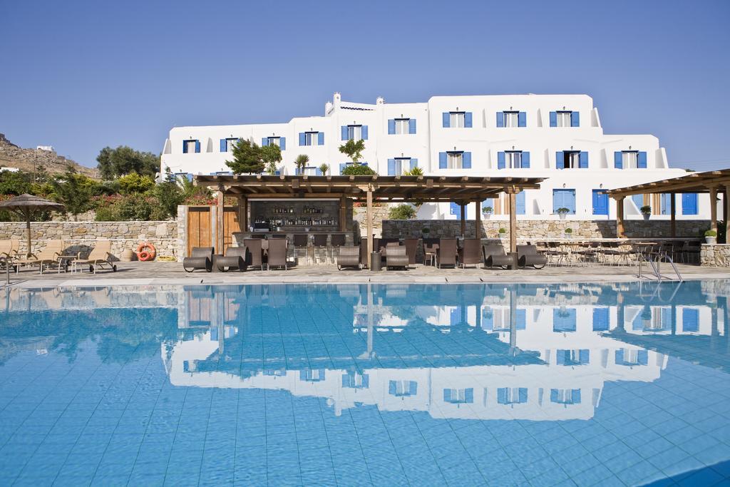 Yiannaki Hotel Ornos  Exterior foto